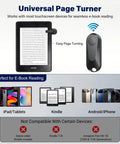 Universal Page Turner Remote For Kindle Kobo And Most Touchscreen E Readers Handy Clicker For Reading Novels On Tablets