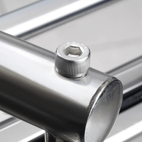 Grease Monkey Approved 304 Stainless Steel M8 Hex Socket Head Cap Screw Bolts 25 Pack With Full Threads Allen Drive Includes Hex Spanner For Yard Projects close-up of hex socket head cap screw on metal surface