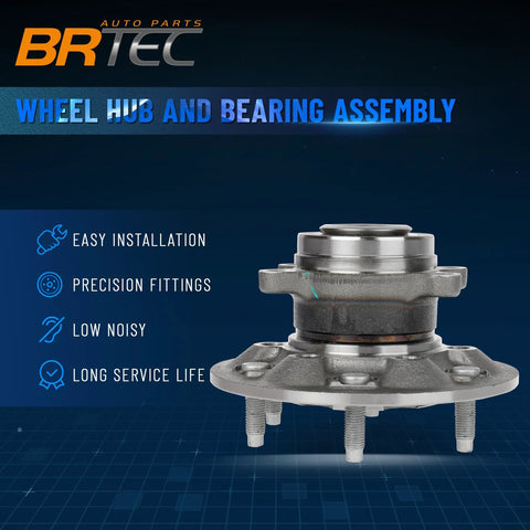 Front Wheel Hub And Bearing Assembly Direct Replacement For Chevy Colorado 2009 2012 And GMC Canyon 2009 2012 RWD With Abs No Hassle Install Front Left Or Right Fit High Quality Auto Part