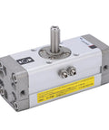 Aluminum Alloy Pneumatic Rotary Actuator With Rack Pinion Pendular Design Double Sealing Rack Type Swing Air Cylinder Built Tough For Industrial Automation Easy Install Replacement Long Lasting CDRA1BS32-180 side view