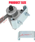 Beefed-Up Go Kart Mechanical Disc Brake Caliper And Bracket Kit For Manco 9598 with measurements displayed