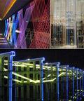 AKEPO PMMA side-glow fiber optic cable, 1.5mm×5m, decorative interior lighting for walls and cabinets.
