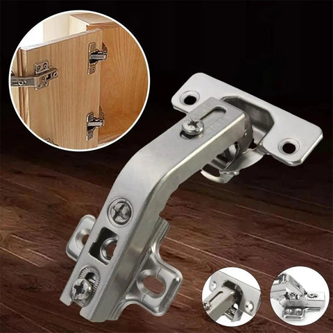 Premium 135 Degree Corner Cabinet Door Hinges With Soft Close for wardrobe and cupboard concealed hardware, pro-grade durable mount