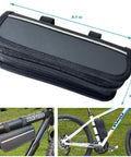 On The Go Bike Repair Kit Bag With 120 Psi Pump And Portable Bicycle Tool Set for easy installation on bike frame