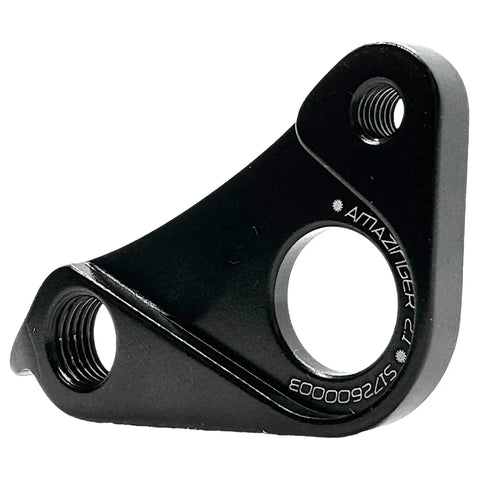 Hanger 301 Derailleur Replacement for Specialized Amazinger 2.0 2.1 Epic Fatboy Fuse Comp Como, black aluminum alloy piece