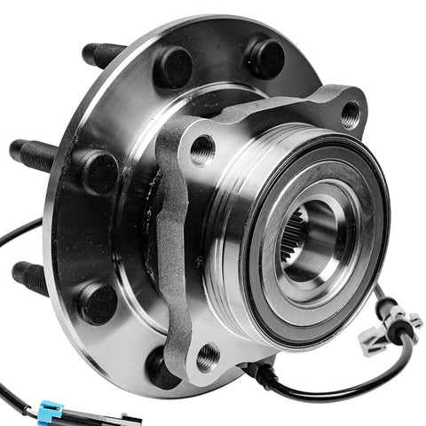 Front Wheel Bearing And Hub Assembly For 4WD Trucks And SUVs With 8 Lugs And ABS Heavy Duty Fit For Chevy Silverado 1500 2500 3500