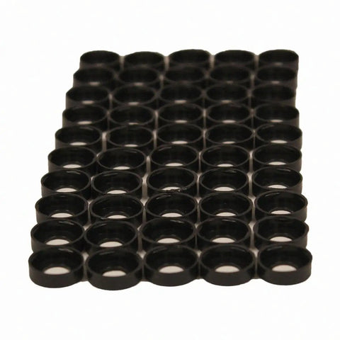 A Real Go To M6 Cage Nuts And Phillips Pan Head Screws For Server Rack Cabinets And Shelves 50 Piece Heavy Duty Kit with black cage nuts.