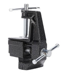 Heavy Duty Portable Table Vise With Rubber Clamps For Secure Golf Club Regripping, tough cast steel mini clamp tool.