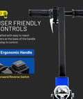 Goodyear Electric Trailer Dolly Super Duty Heavy 7500 Lbs Max Towing Capacity ergonomic handle with user-friendly controls