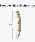 Curved 15.75in wooden hammock spreader bar with multiple holes for 2 Pack Wooden Hammock Spreader Bars Detachable For Hanging Hammocks