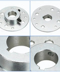 Beefy 8 Hole 48 Tooth Chain Sprocket Hub for Predator 212cc 196cc Go Kart Mini Bike with 1 Inch Bore and Quarter Inch Keyway