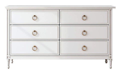 White dresser with brushed matte finish showcasing White Milk Paint For Furniture With Brushed Matte Finish Minimal Prep No Primers Needed Easy Clean Up Water Based And Safe Perfect For Decor Projects Upcycling And Giving Old Pieces A Fresh Modern Look Quart.