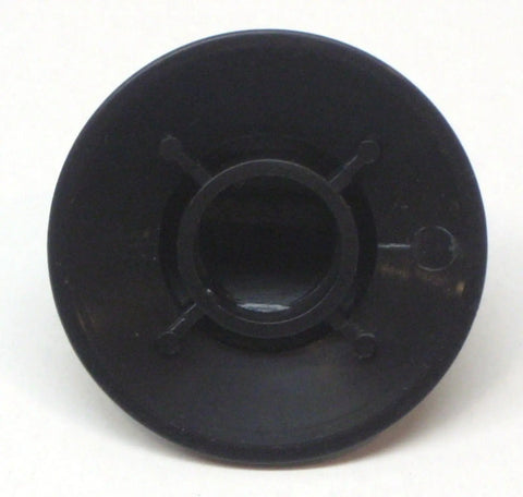Universal Electric Range Oven Knob Handle Replacement Kit For Stove Panel Repair, 2 Inch black plastic control dial