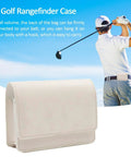 Durable PU Leather Golf Rangefinder Case With Belt Clip And Soft Inner Lining Waterproof Shockproof Carry Bag For Your Rangefinder