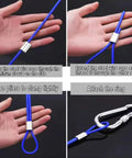 Pack Of 50 Aluminum Crimping Loop Sleeves For One Quarter Inch Wire Rope And Cable, 6mm Diameter, Double Hole Ferrule Crimps, Easy Lock With Vise Or Pliers, Built Tough, Anti Corrosion Durable Aluminum Cable Fittings, wire rope loop assembly steps