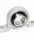 Two Pack 25mm Zinc Alloy Inner Ball Mounted Pillow Block Insert Bearing KP005 for CNC Machines angle view