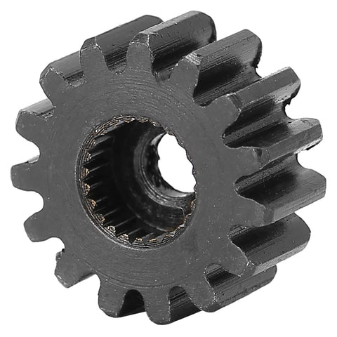 Close-up of a steel spur gear from 5 Pieces Steel Servo Spur Gears With 24 Tooth Internal Spline Module 0.8 Pro Grade Heavy Duty Industrial Gears For Precision Drive Systems Compatible With 0.8 Modulus Gear Assemblies
