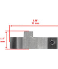 John Deere PTO Linkage Arm With Spring For GX22488 GX21041 And Similar Models, 91 mm x 29.8 mm steel linkage arm