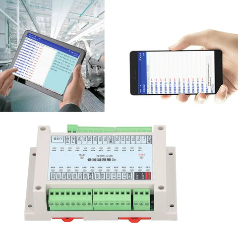 Programmable Logic Controller Featuring 13 Input And 12 Output Options For Straight Up Industrial Automation And Dead Simple Sequence Timing Plus Zero Hassle 24V DC Operation On Day One