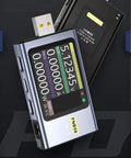 USB Power Multimeter With 2 Inch HD LCD Display And Bluetooth App Pro Grade All In One Type C Voltage Current Power Tester