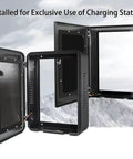 Open Tough Outdoor EV Charger Enclosure Box For Tesla Wall Connector Indoor Outdoor Cover With IP65 Waterproof Seal