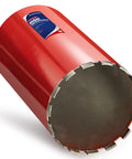 8 Inch Wet Core Drill Bit With High Density Diamond And Precision Welded Segments 14 Inch Depth For Concrete Rebar Brick Masonry Pavers