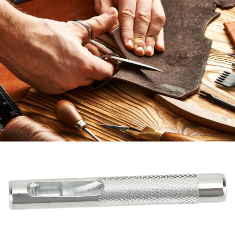 Pro Grade Leather Chisel Kit With Replaceable Stitching Tool And Belt Punch Set Ten Accessories, DIY leather crafting