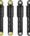 Washer Repair Kit With Front And Rear Shock Absorbers Plus Rollers, Bearings And Belts For WV60M9900AV A5 00 Front Load Washer All In One Parts Set For Smooth Quiet Operation four black shock absorbers with yellow and gray bushings