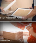Heavy Duty 80 Gauge Plastic Stretch Wrap Roll 18 X 1500 Feet Hella Durable Shrink Film For Moving Shipping Pallet Wrapping And Furniture Protection 4 Pack With Non Slip Core wrapping furniture and packages without tape or residue
