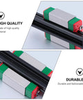 Miniature Alloy Steel Linear Guide Rail Block with Slick Lightweight Precision Slider for CNC Machines and Equipment