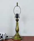Sunflower Tiffany Style Stained Glass Table Lamp base, E26 socket, ornate design, ideal for living room or office