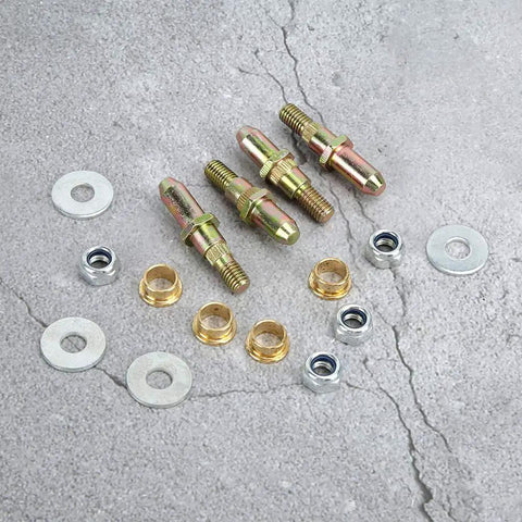 Fabater Chevy Door Hinge Pin Bushing Repair Kit For 1999-2007 Models Heavy Duty Iron Parts Set Restores Smooth Operation And Perfect Alignment For Trucks Suv, pins bushings nuts and washers