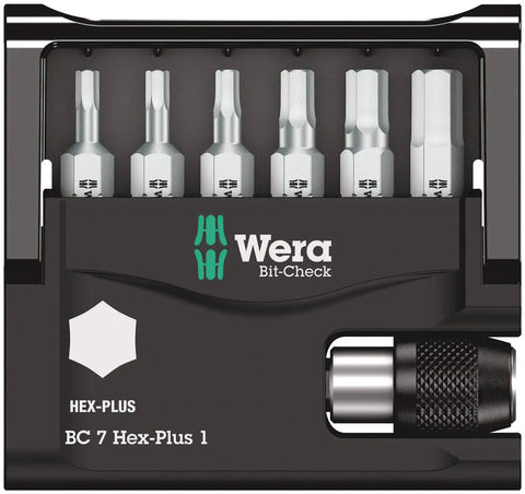 Sheet Metal Bit Set With Rapidaptor Bit Holder And Six Hex Plus Bits 52mm Quick Release Universal Bit Holder