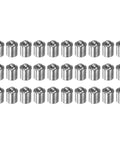 Badass Heavy Duty 30 Piece Ball Point Spring Plungers 304 Stainless Steel Precision beads in a row for sliding hardware.
