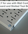Pegboard Drill Holder For Pegboard System Compact Black Power Tool Storage Rack That Holds Up To 3 Drills Or Tools And 3 Spare Batteries Wall Mounted Organizer For Your Home Garage on Wall Control pegboard