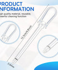 Fountain Pen Cleaning Kit For Standard 2.6mm Japanese Caliber Pens Quick Nibs Cleaner with 12.3cm reusable cleaning tool