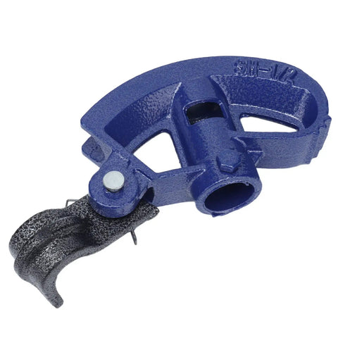 Heavy Duty Manual Pipe Bender For Thin Iron,PVC & Aluminum with a blue carbon steel frame for precise bending.
