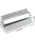 No Sweat Professional Metal Contour Gauge 6-inch with steel pins for tracing shapes in woodworking and flooring.