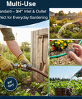 Garden Hose Repair Kit for Quick Leak Fix on Three Quarters and Five Eighths Inch Hoses, Easy No Tool Installation