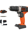 20V Max Cordless Drill And Driver With Long Battery Life, 11 Adjustable Clutch Settings, LED Work Light, Easy Grip, Compact Design