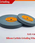 6 Inch Green Silicon Carbide Bench Grinding Wheel For Polishing Non Ferrous Metals Stone Glass And Jewelry Slick Heavy Duty Design Fits Most Work Benches Badass Abrasive Wheel For Daily Shop Tasks