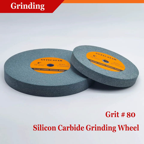 6 Inch Green Silicon Carbide Bench Grinding Wheel For Polishing Non Ferrous Metals Stone Glass And Jewelry Slick Heavy Duty Design Fits Most Work Benches Badass Abrasive Wheel For Daily Shop Tasks