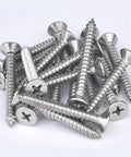 Drywall Anchors And Screws Kit, 20 Sets Self Tapping Wall Plugs For No Prep Install, Premium Yellow Zinc Plated Carbon Steel, Heavy Duty Fasteners For Shelves Cabinets TVs And More, silver drywall screws pile