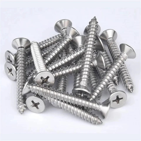 Drywall Anchors And Screws Kit, 20 Sets Self Tapping Wall Plugs For No Prep Install, Premium Yellow Zinc Plated Carbon Steel, Heavy Duty Fasteners For Shelves Cabinets TVs And More, silver drywall screws pile