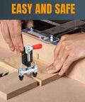 Push Pull Clamp Tool With Quick Toggle, 198 Lbs Clamping Force For Metal Plates And Circuit Boards in vertical position