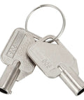 Two keys for Cam Lock Set For Cabinets Mailboxes And RV Doors Keyed Alike Zinc Alloy Cylinder With Keys Easy Install Durable Security Locker