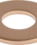 Top Shelf Copper Plated Steel Flat Washers 1/4 Inch, heavy duty washer with copper coating for load distribution tasks.