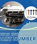 18 To 22 Tooth Speedometer Driven Gear Kit For Muncie GM T10 GM Super T10 Saginaw 3 And 4 Speed GM T5 Powerglide 200 And 350 Transmissions