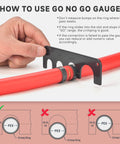 All In One PEX Pipe Crimp Tool Kit For 3/8, 1/2, 3/4, And 1 Inch Copper Rings With Free Gauge And PEX Pipe Cutter Meets ASTM F1807
