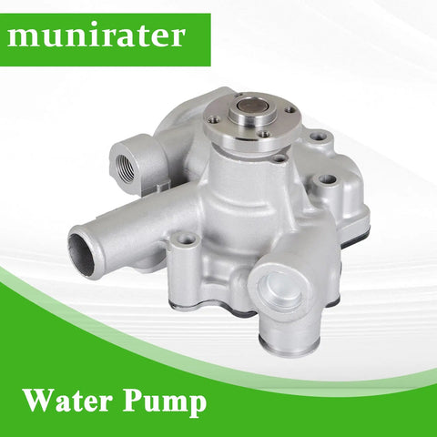 Heavy Duty Water Pump Replacement For Thermo King Tripac APU Evolution TK270 TK370 TK374 Straight Bolt In Design, silver metal.